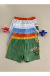 ELM Karışık Desen 5li Erkek Çocuk Boxer Set B-54