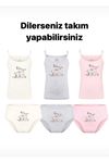 Baykar İp Askılı Karışık Desen 3lü Kız Çocuk Atlet Seti 4650