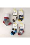 Ekinoks Asorti Dikişsiz Havlu Termal Çocuk Soket Çorap 4lü Set 0-4 Yaş 3044