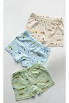 ELM Karışık Desen 3lü Erkek Çocuk Boxer Set B-72